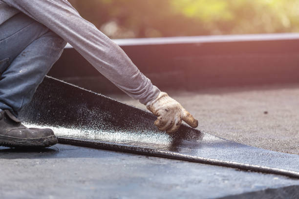 Professional Basement Waterproofing technician working in Lockport, NY